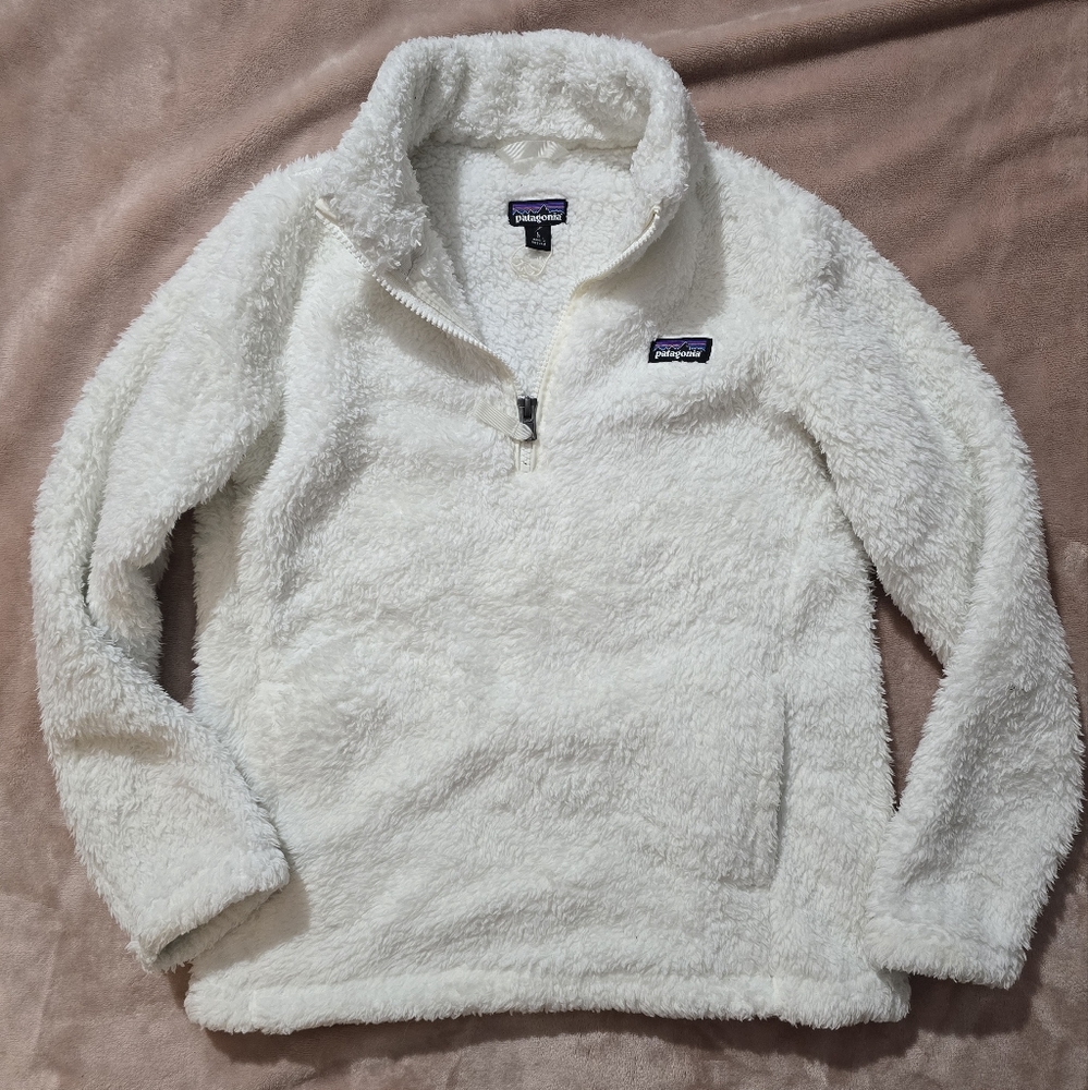 Girls Patagonia Los Gatos fleece 1/4 zip pullover